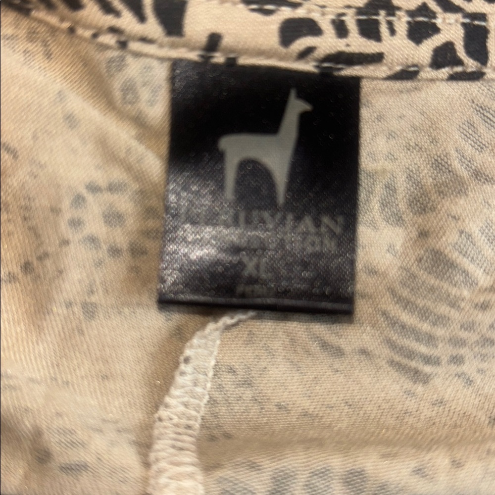 Peruvian Connection Pima Cotton Modal Oversized Tunic Top size XL - Picture 7 of 9